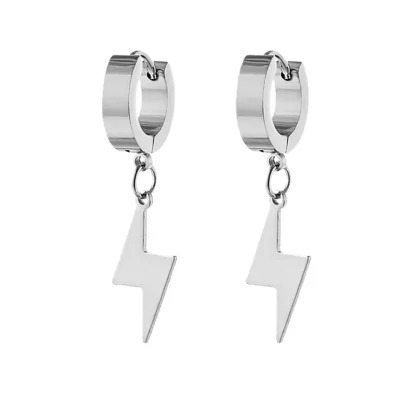 Lightning Bolt Shaped Dangle Earrings - Image 7